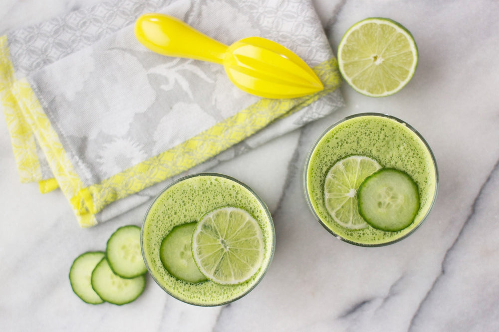 Spinach Cucumber Lime-Aid