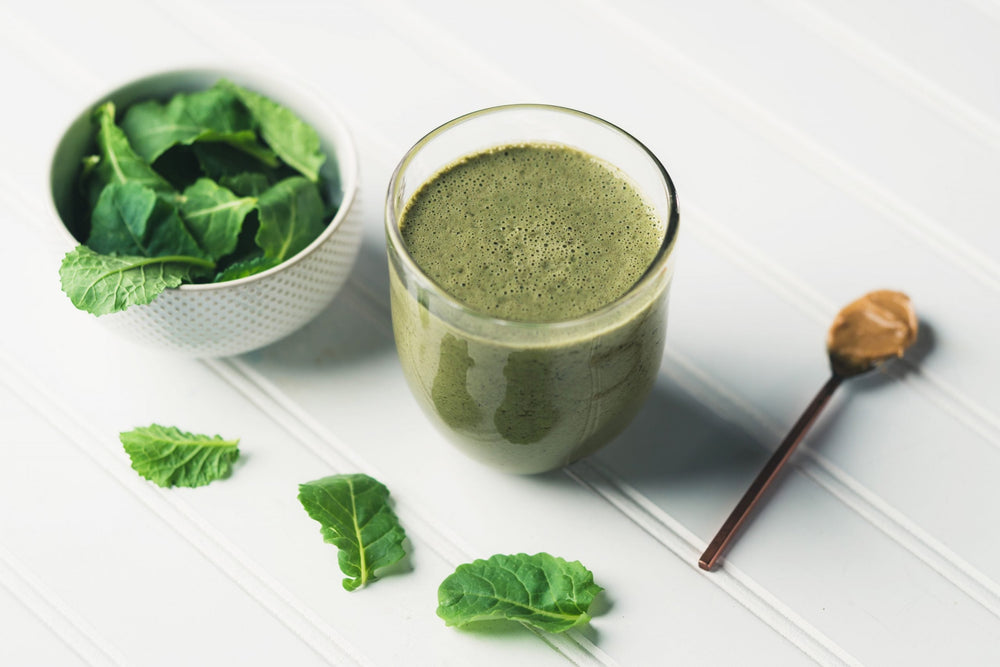 Cherry and Kale Protein Smoothie