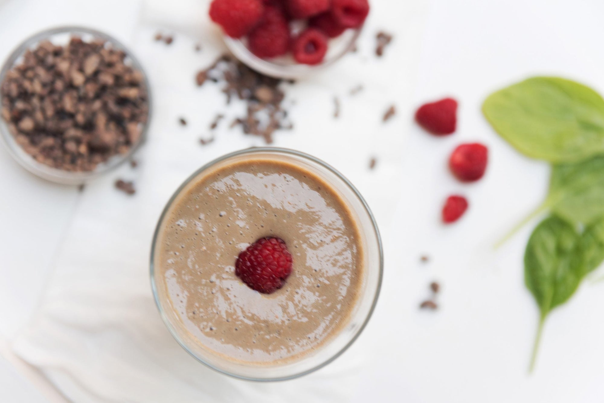 Chocolate Raspberry Smoothie