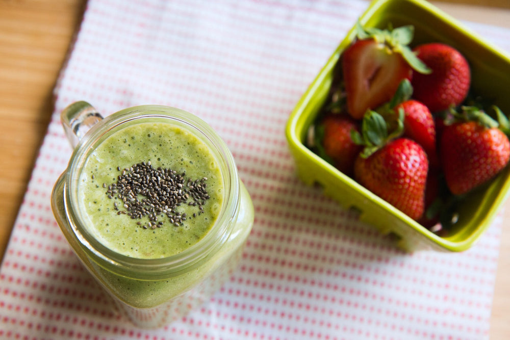 Strawberry Chia Summer Smoothie