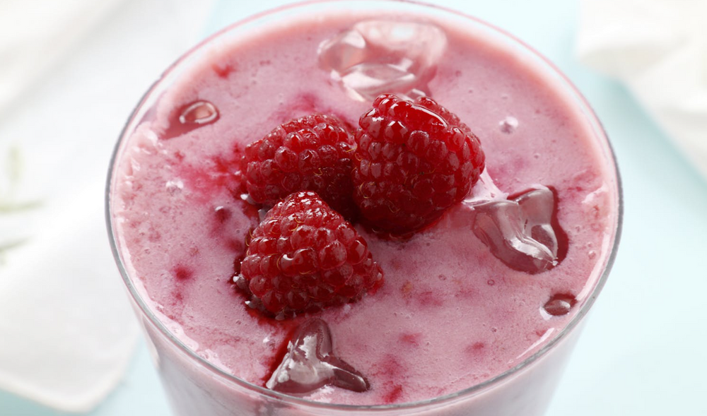 Raspberry Almond Smoothie
