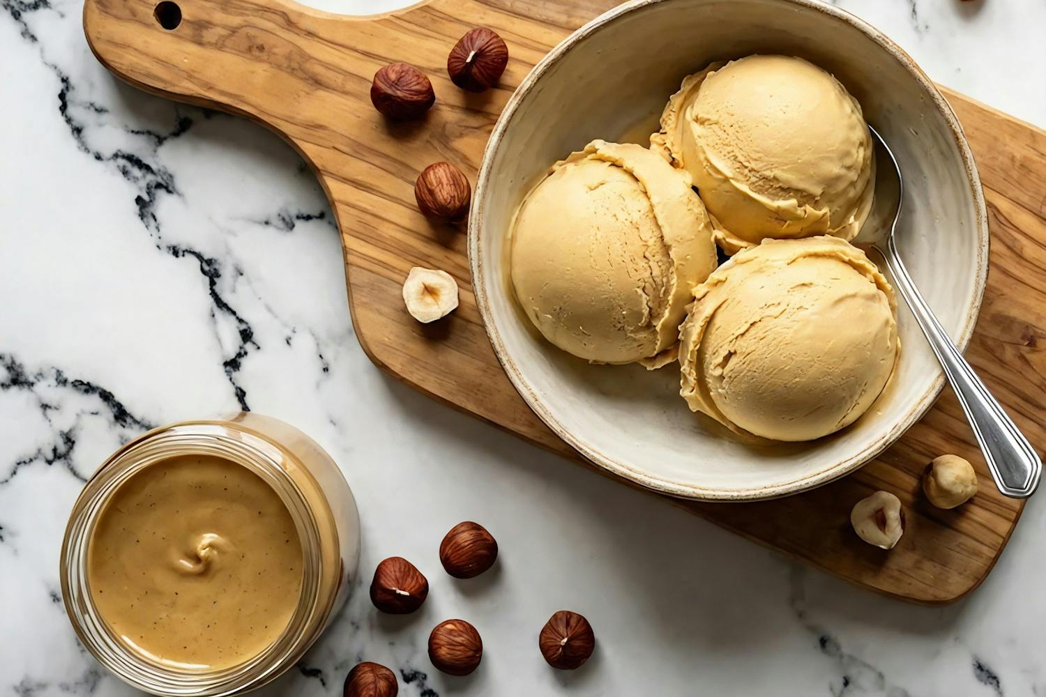 Hazelnut Ice Cream