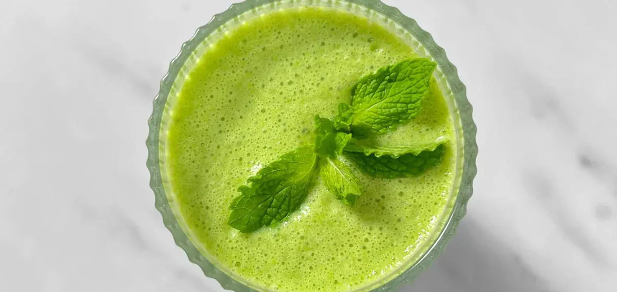 Green Strawberry Smoothie