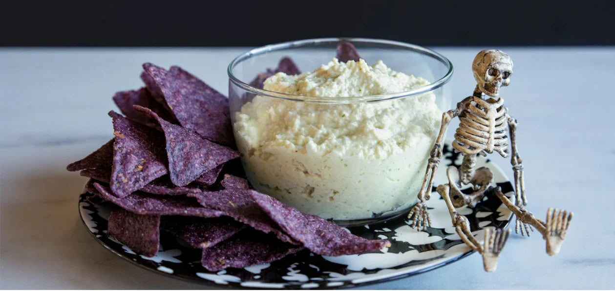 Spooky Herb Roasted Cauliflower Dip