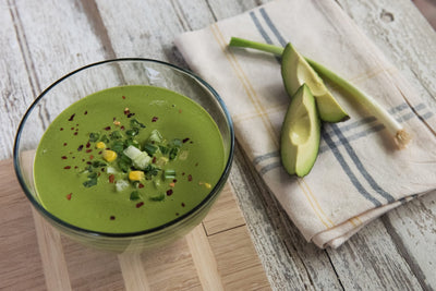 Chilled Courgette and Avocado Soup