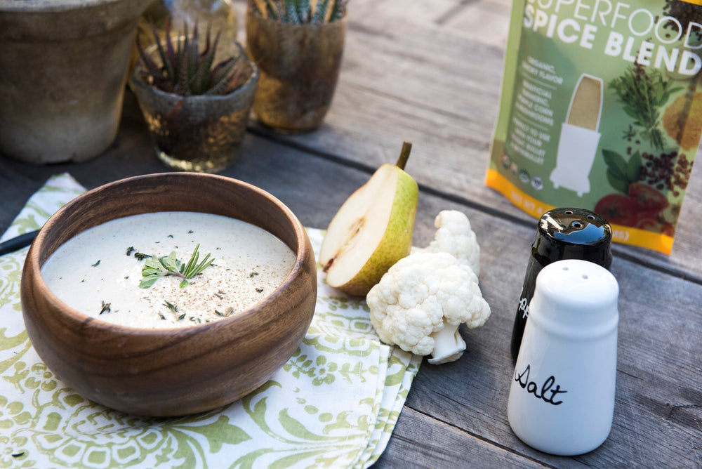 Pear and Cauliflower Soup
