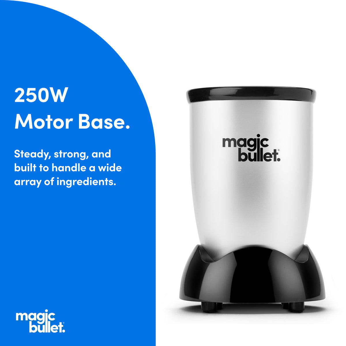 magic bullet 4-Piece Starter Kit - Silver
