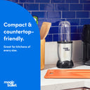 magic bullet 4-Piece Starter Kit - Silver