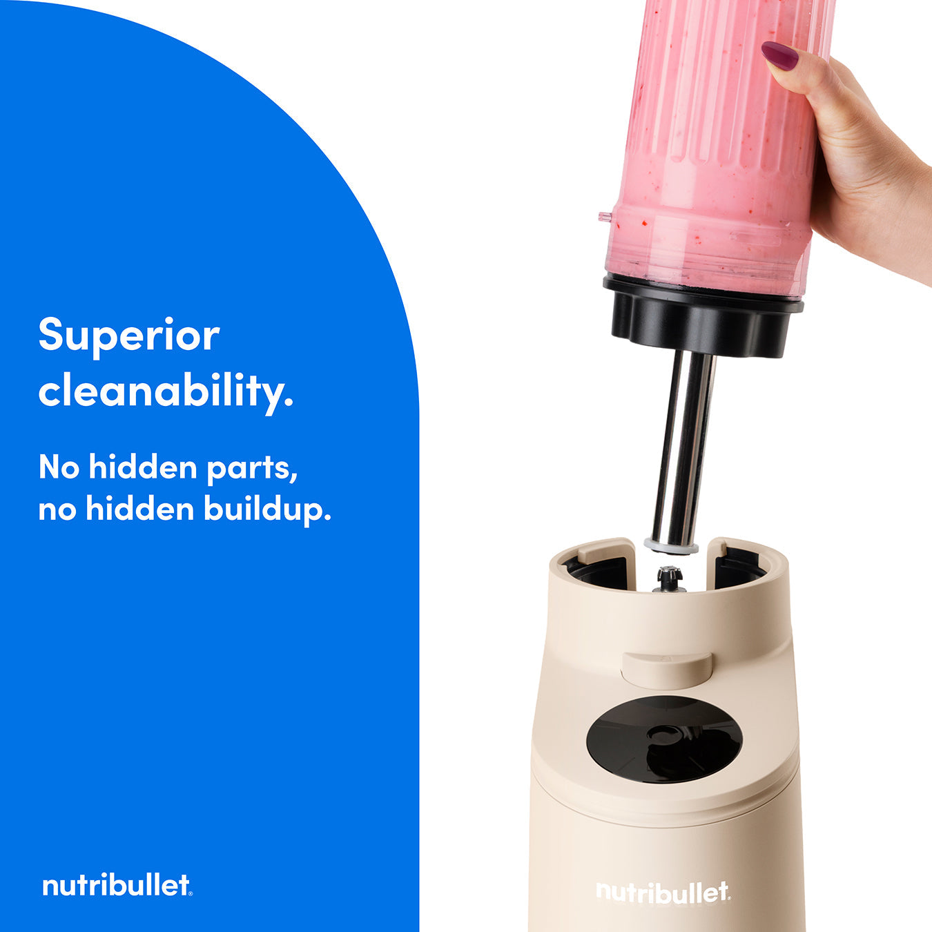 nutribullet Chill Ice Cream Maker - Latte Beige