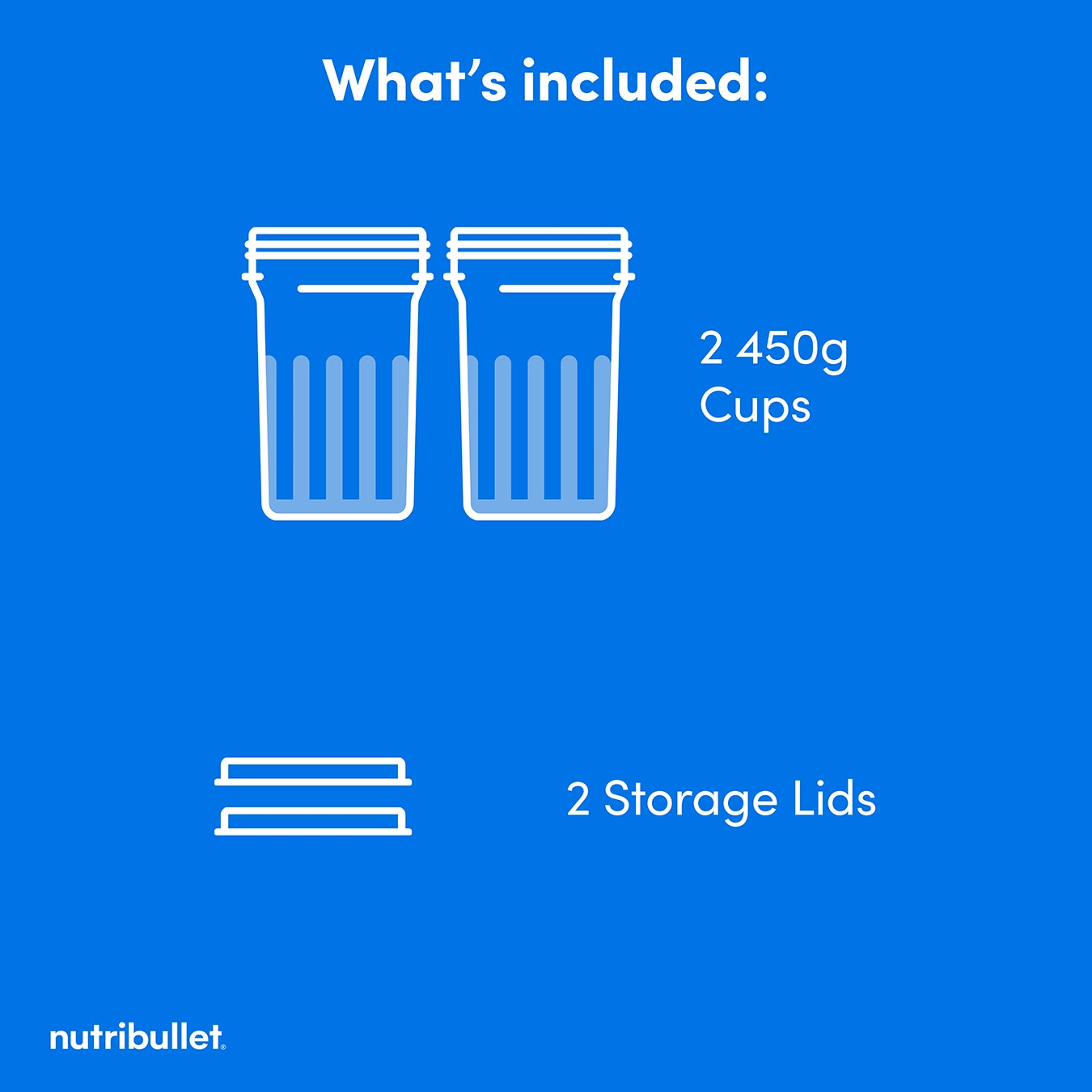 nutribullet Chill Cup & Lid 2-Pack