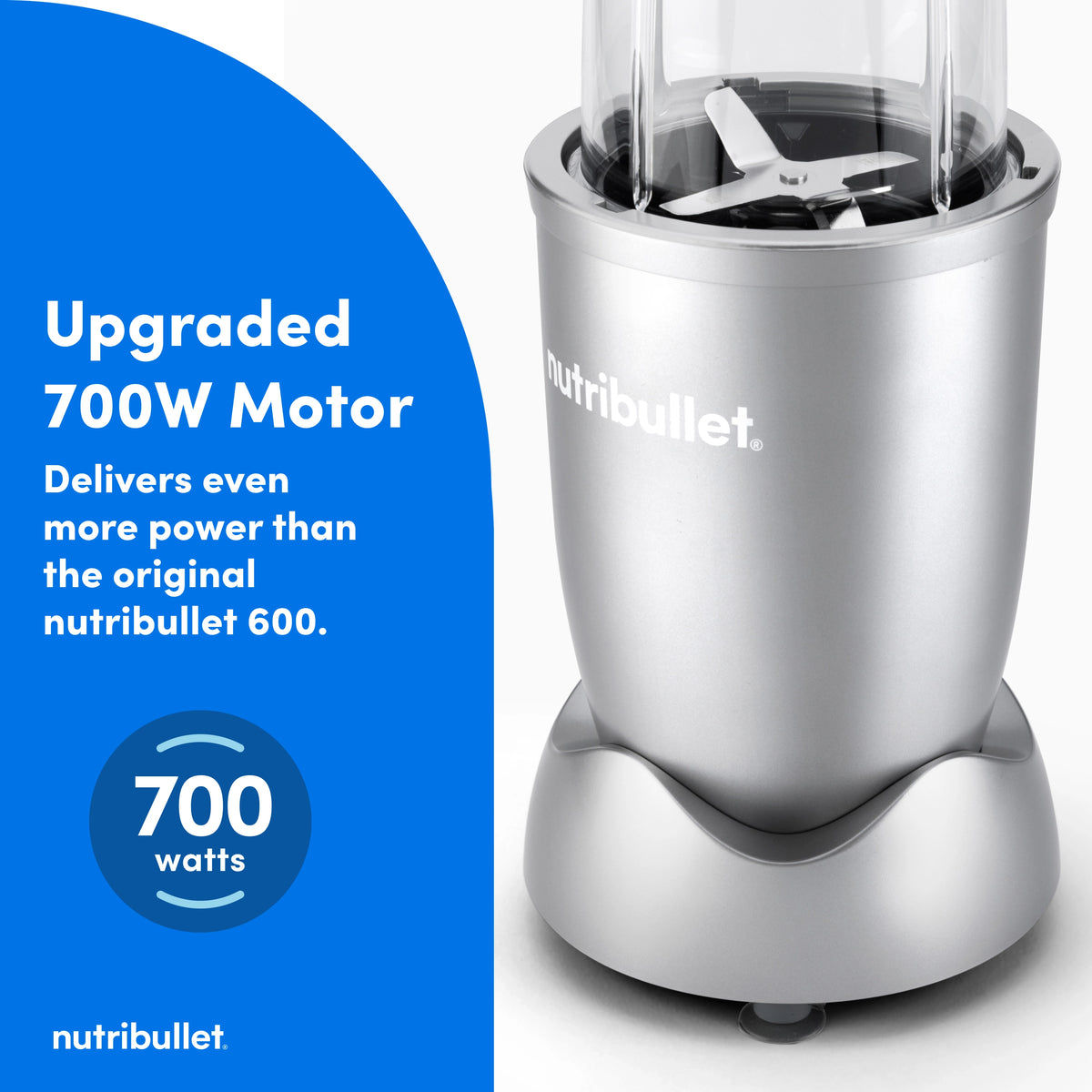 nutribullet 700 Series Deluxe - Platinum Silver