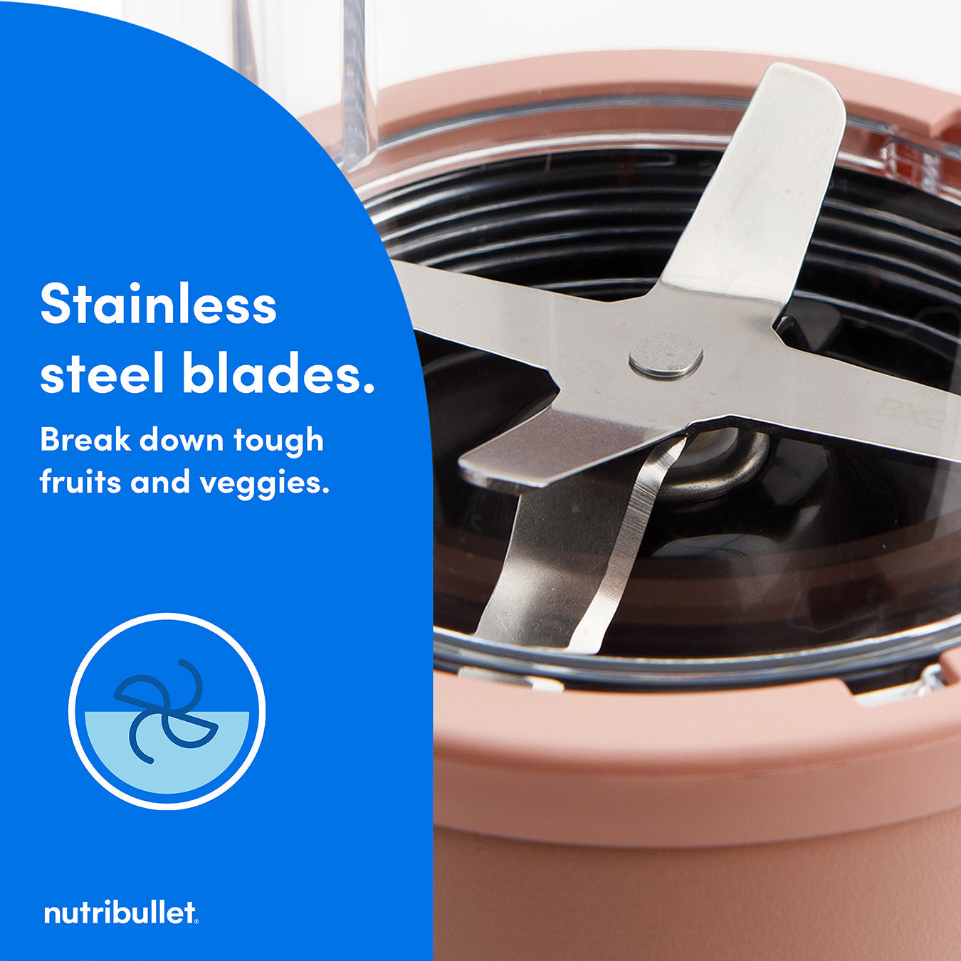 nutribullet 900 Series Matte 10-Piece Kit - Clay (Outlet)