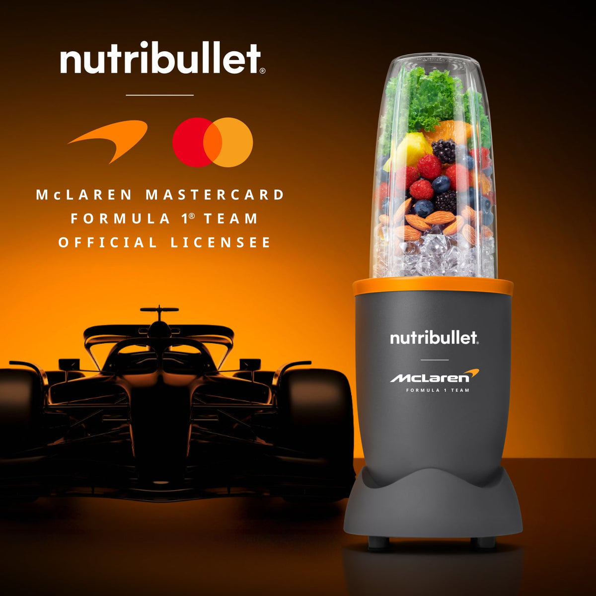 nutribullet x McLaren F1 Team 900 Series 6-Piece Kit