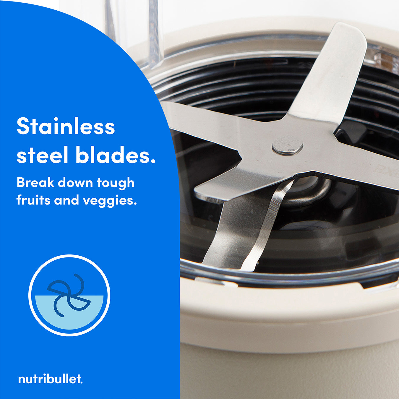 nutribullet 900 Series Matte 10-Piece Kit - Sand (Outlet)