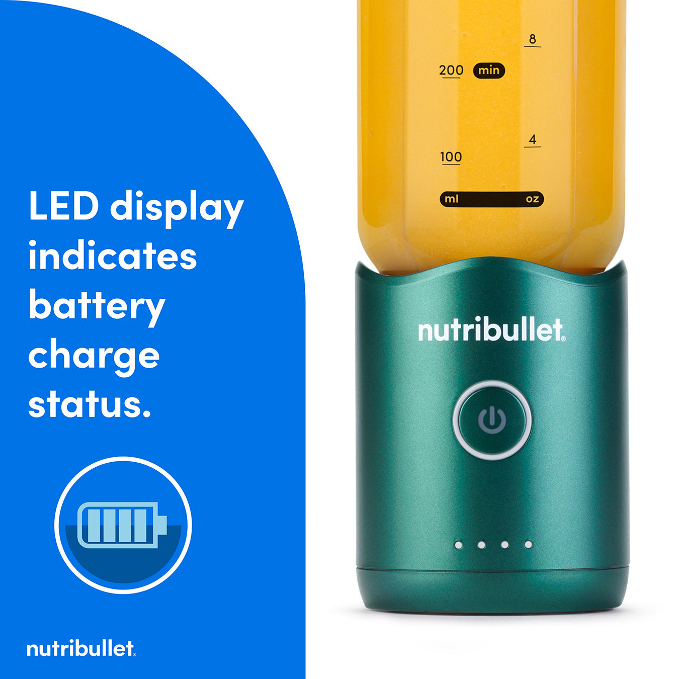 nutribullet Flex Portable Blender - Forest Green (Outlet)