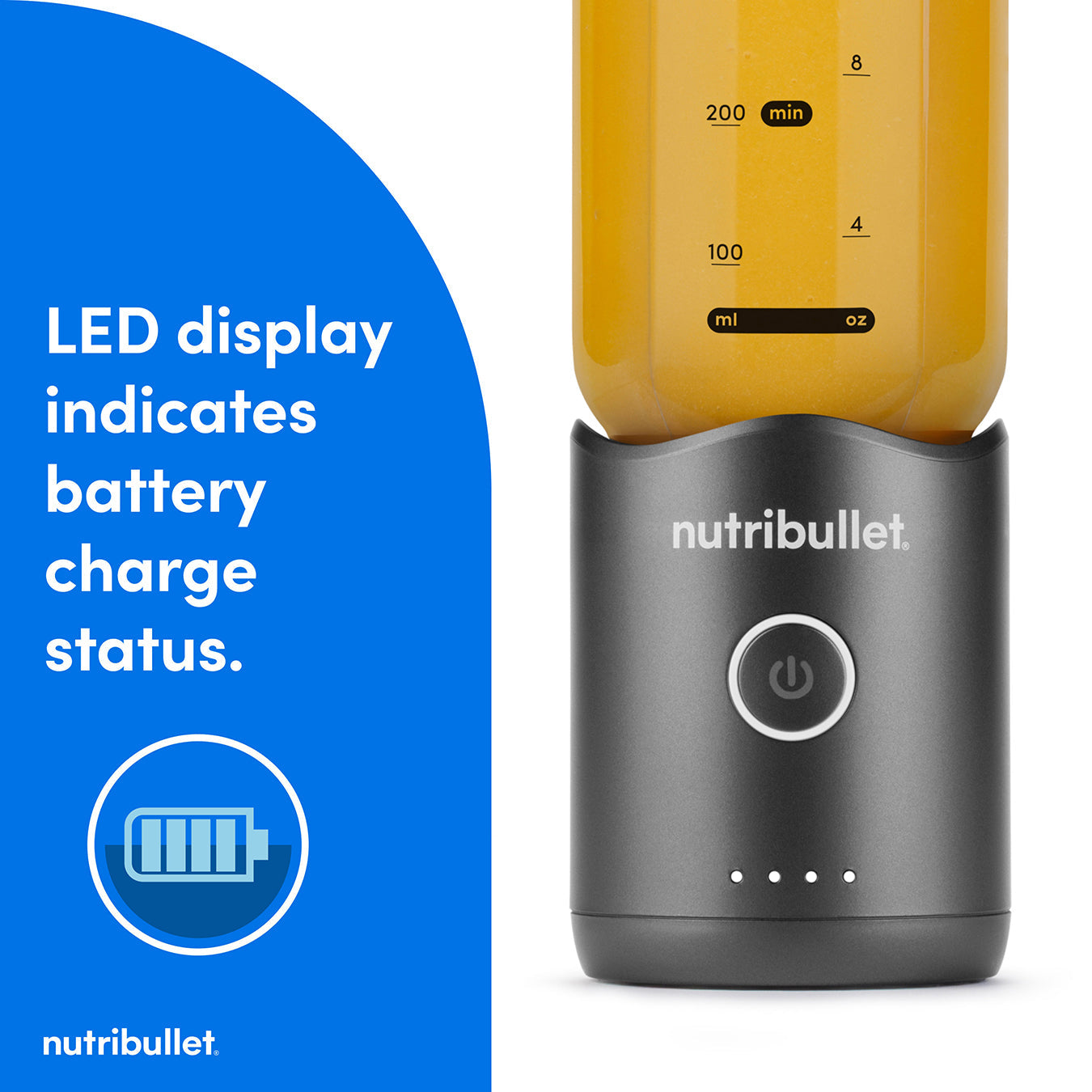 nutribullet Flex Portable Blender - Grey (Outlet)