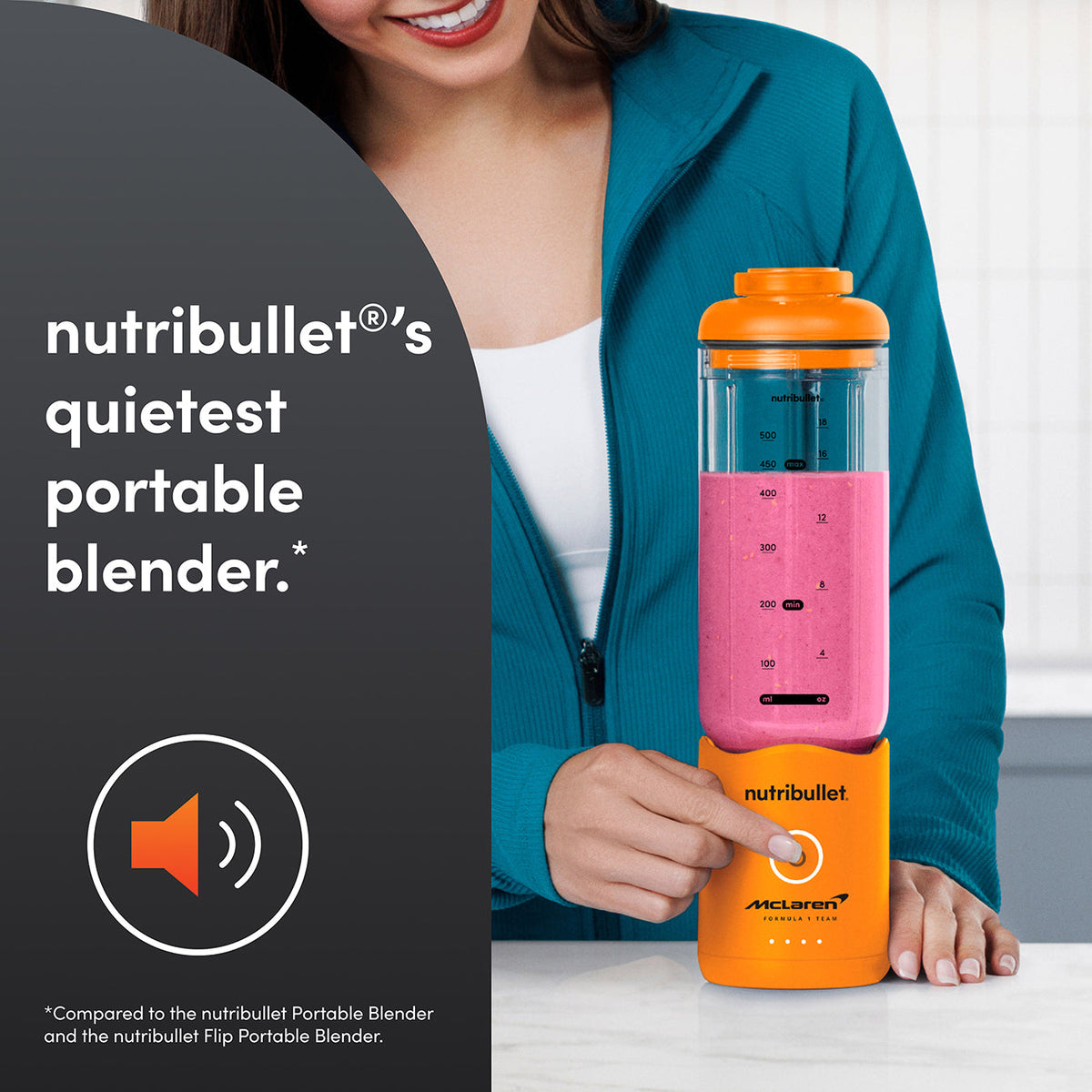 nutribullet x McLaren F1 Team Flex Blender - Papaya