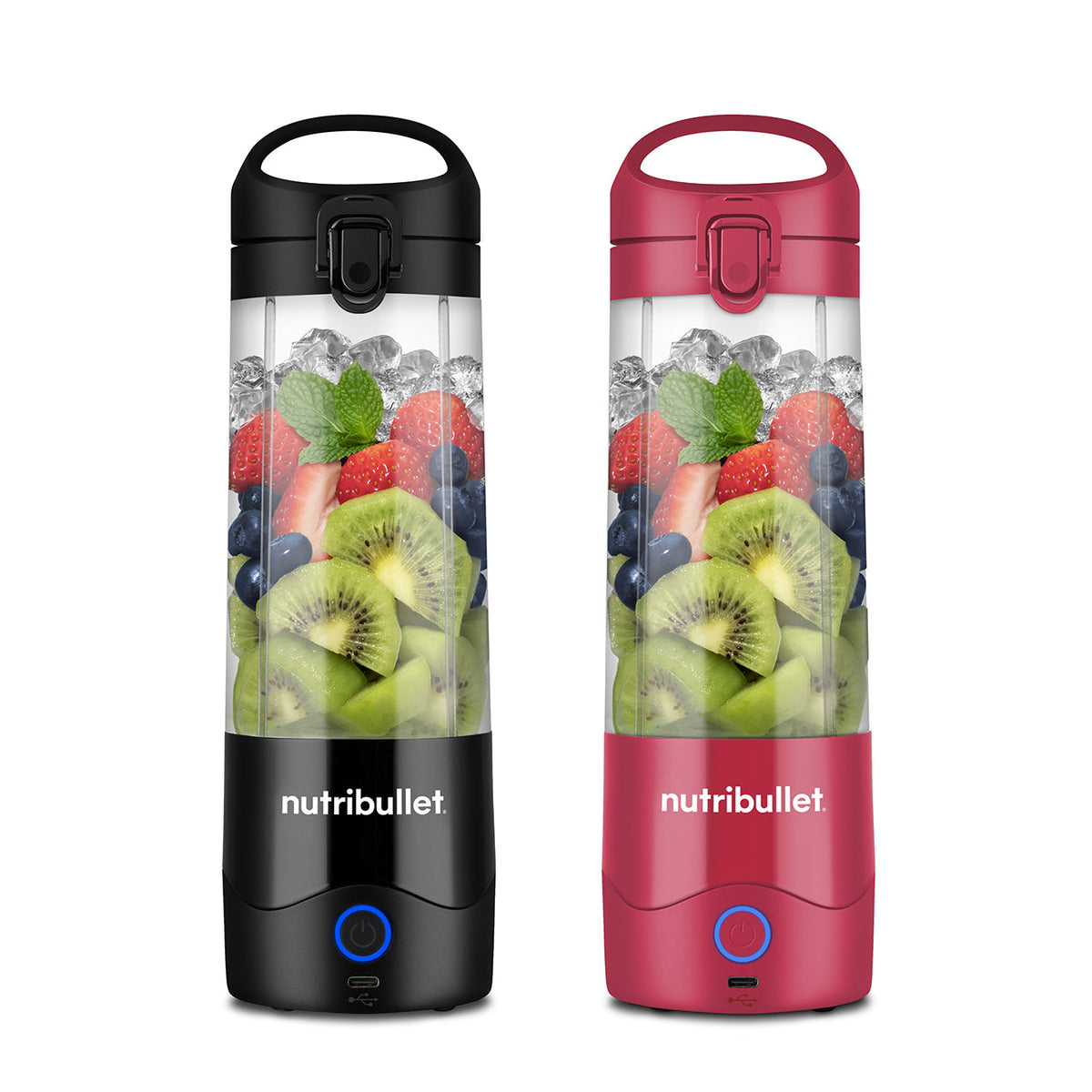 nutribullet Portable - Yours and Theirs Portable Blenders - Black & Magenta
