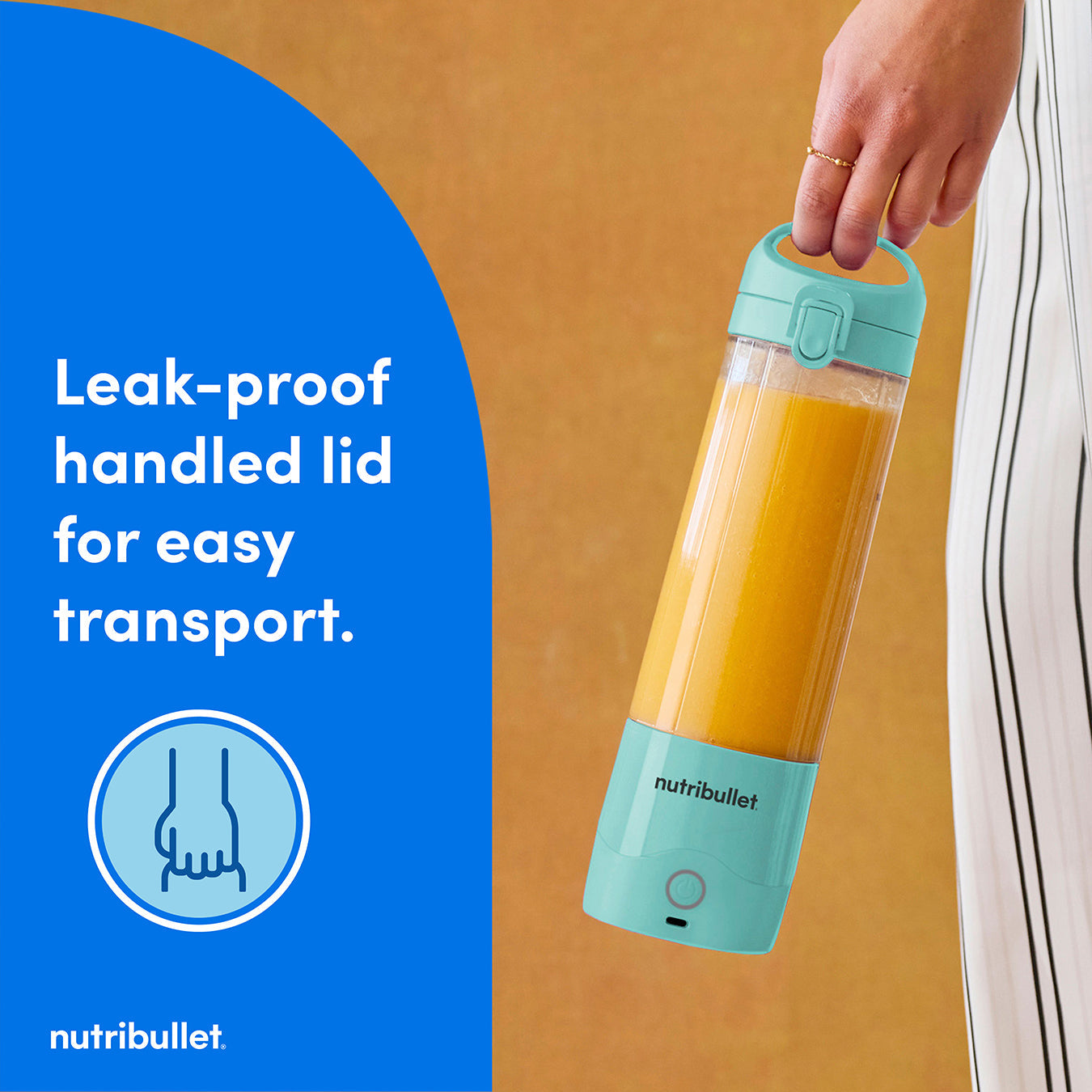 nutribullet Portable Blender - Light Blue