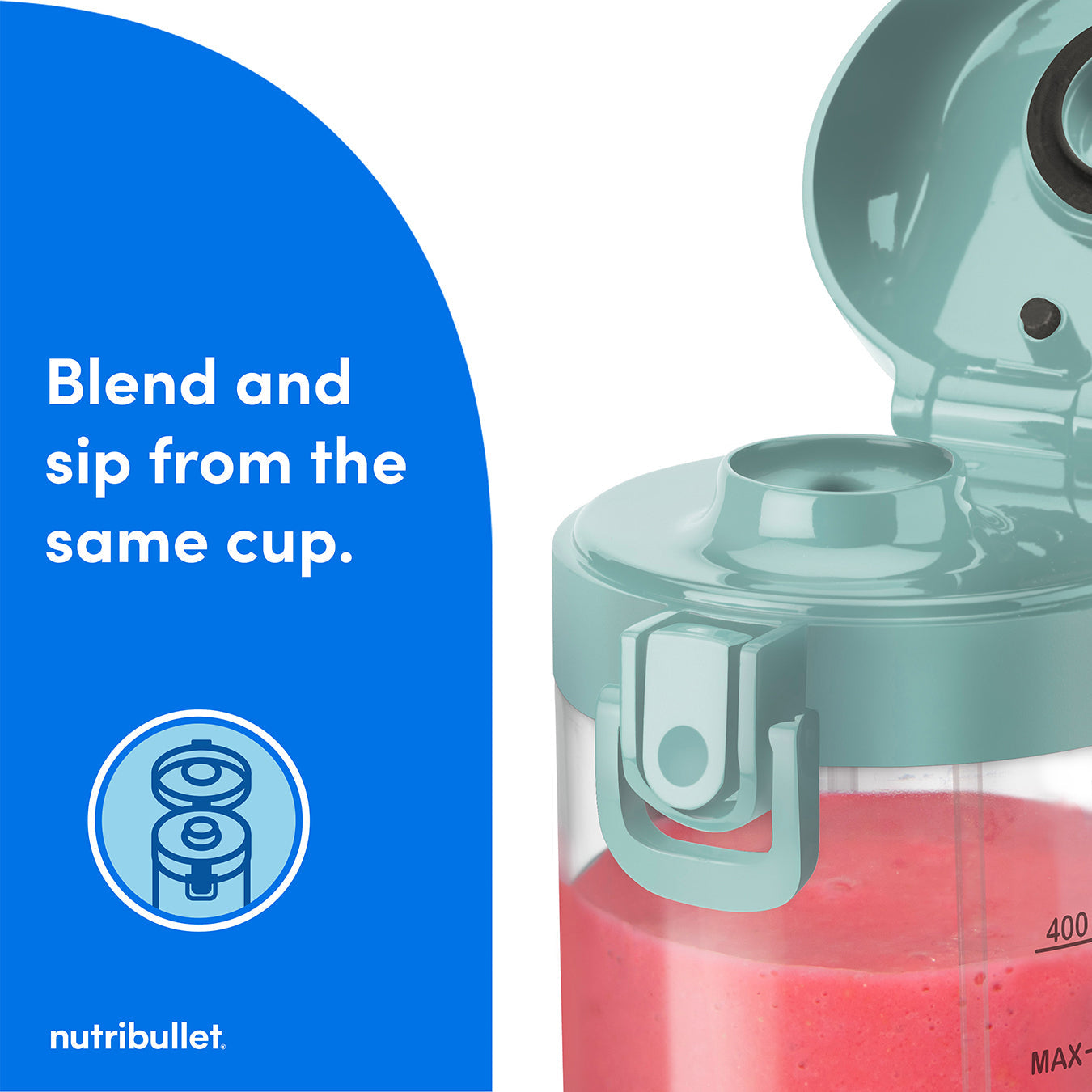 nutribullet Portable Blender - Light Blue