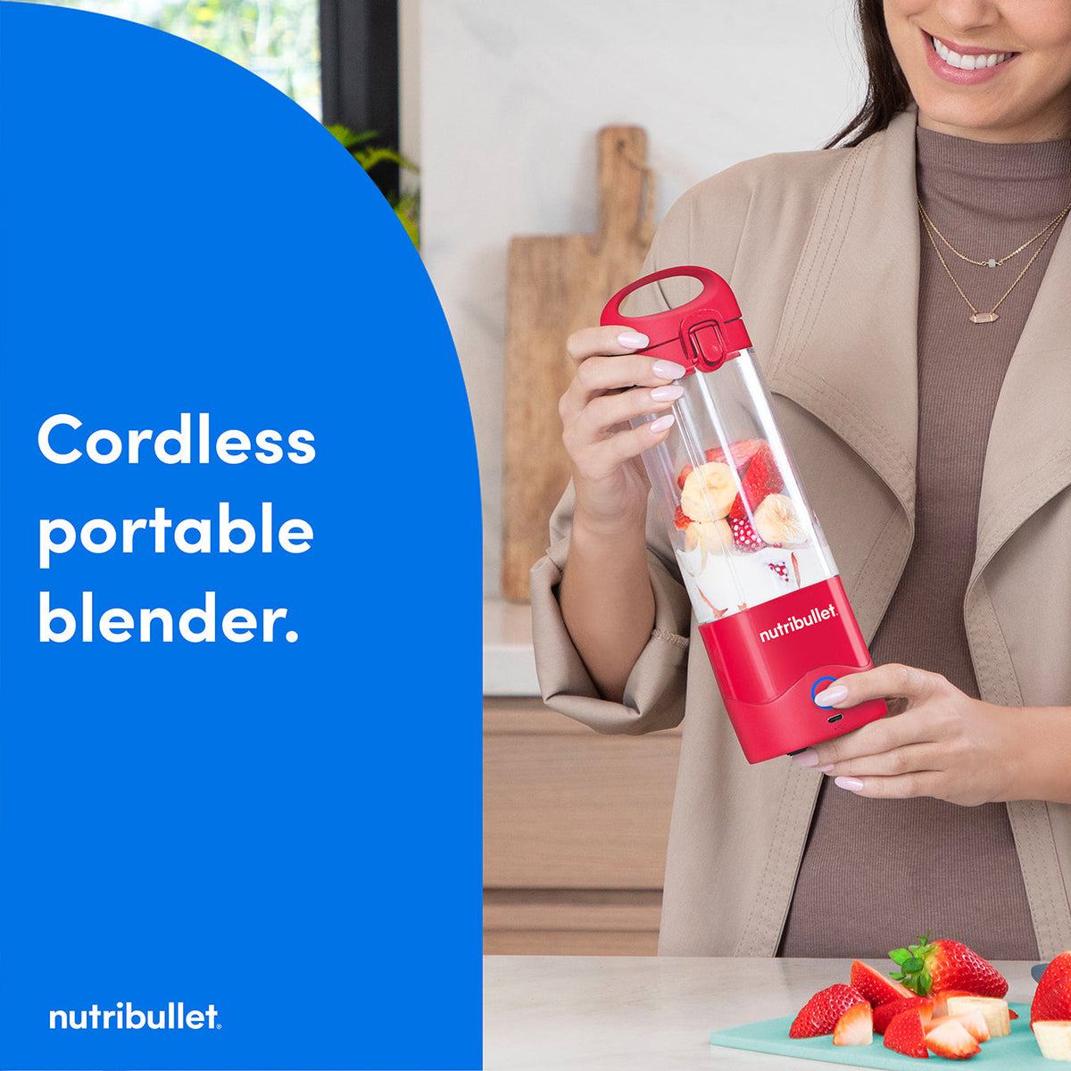 Portable Blender - Magenta (Outlet)