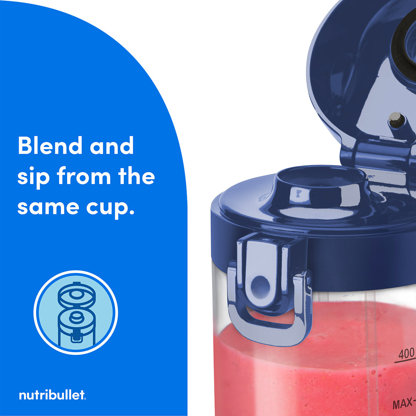 nutribullet Portable Blender - Navy Blue