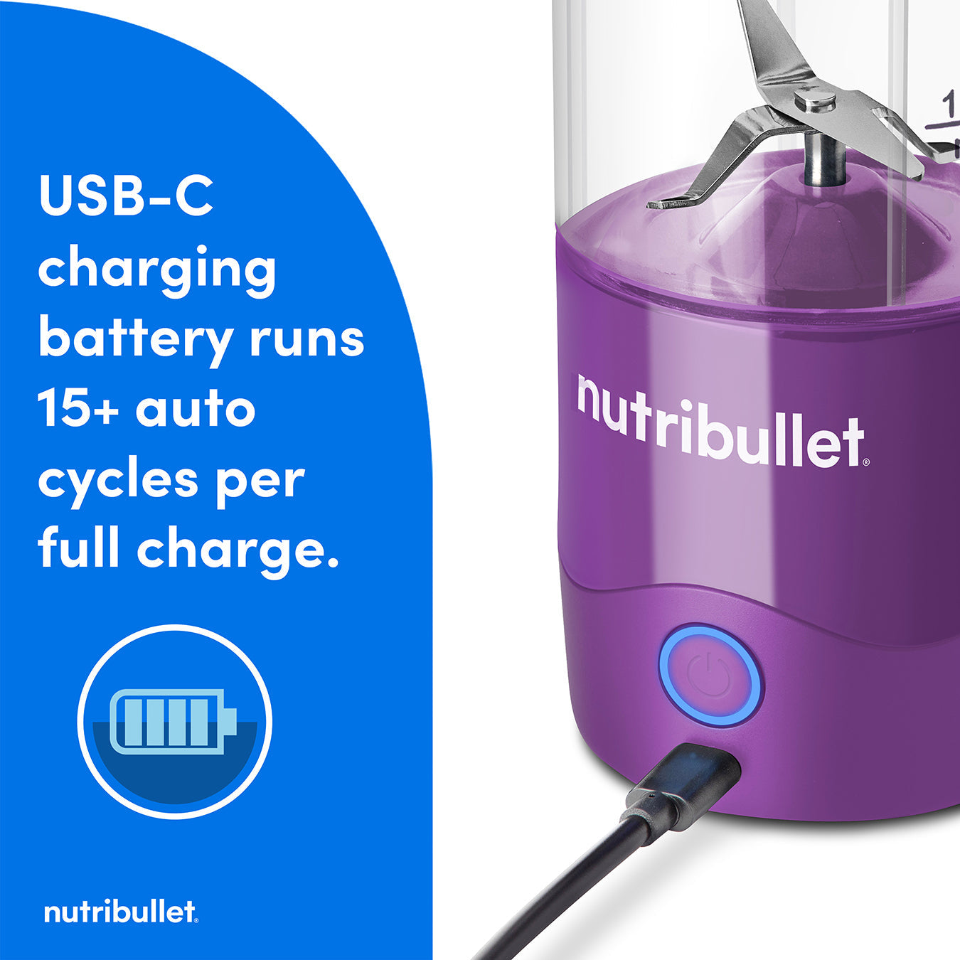 nutribullet Portable Blender - Purple