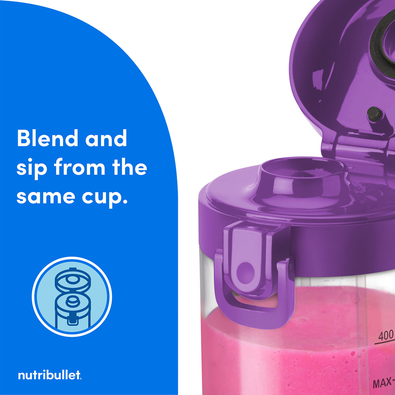nutribullet Portable Blender - Purple