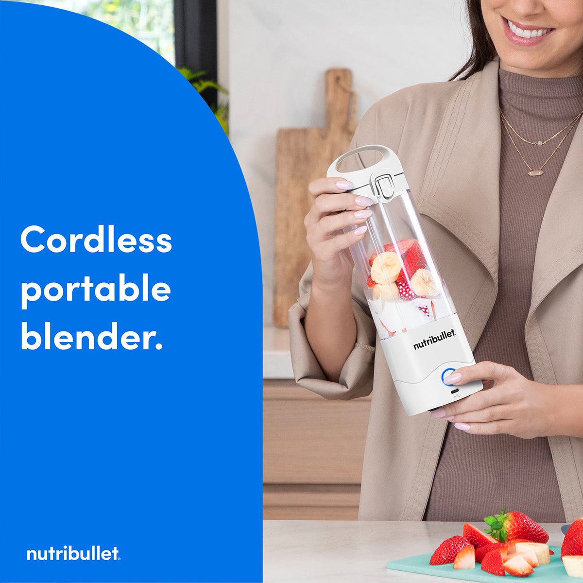 nutribullet Portable Blender - White