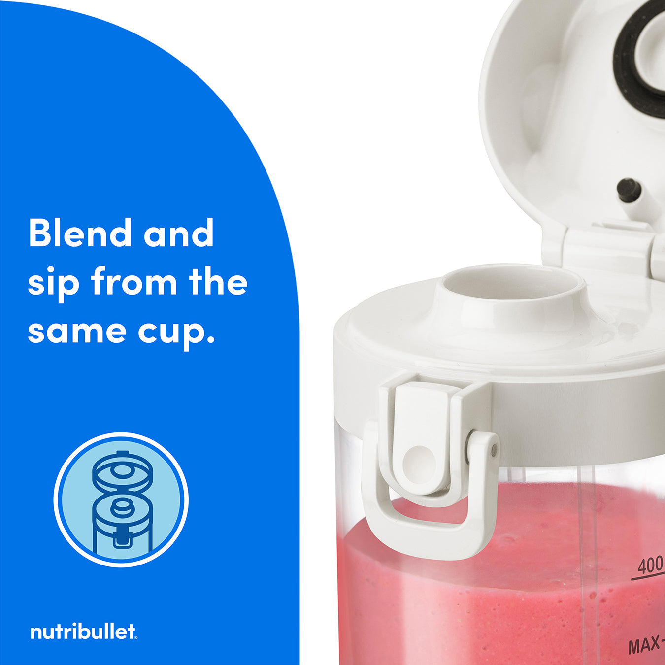 nutribullet Portable Blender - White