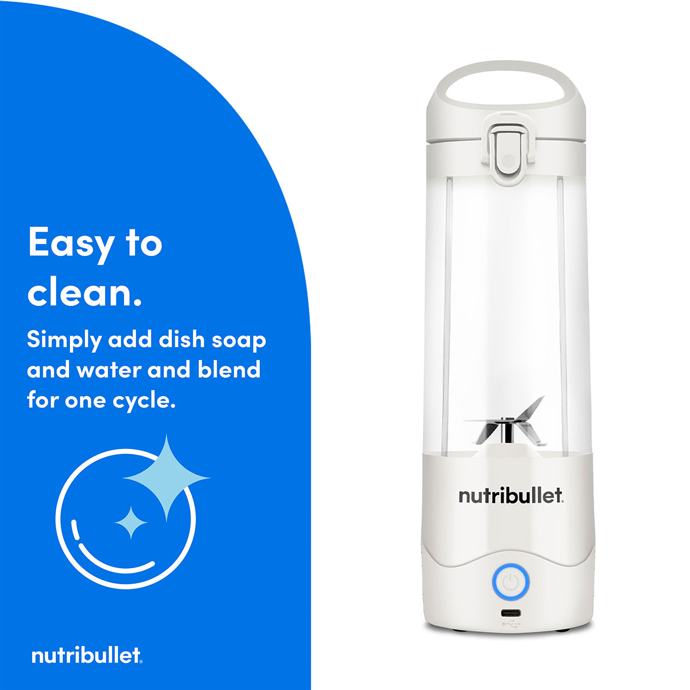 nutribullet Portable Blender - White