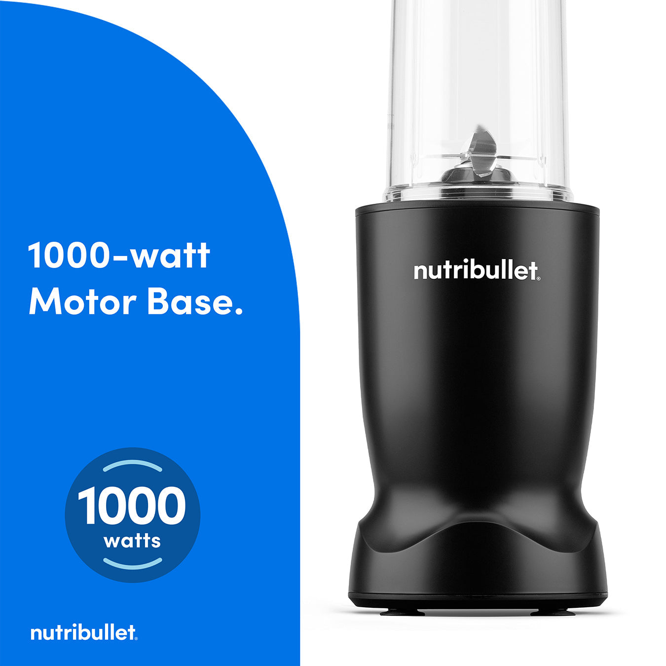 nutribullet Turbo 1000W - Matte Black (Outlet)
