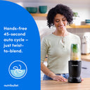 nutribullet Turbo 1000W - Matte Black (Outlet)