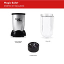 magic bullet 4-Piece Starter Kit - Silver