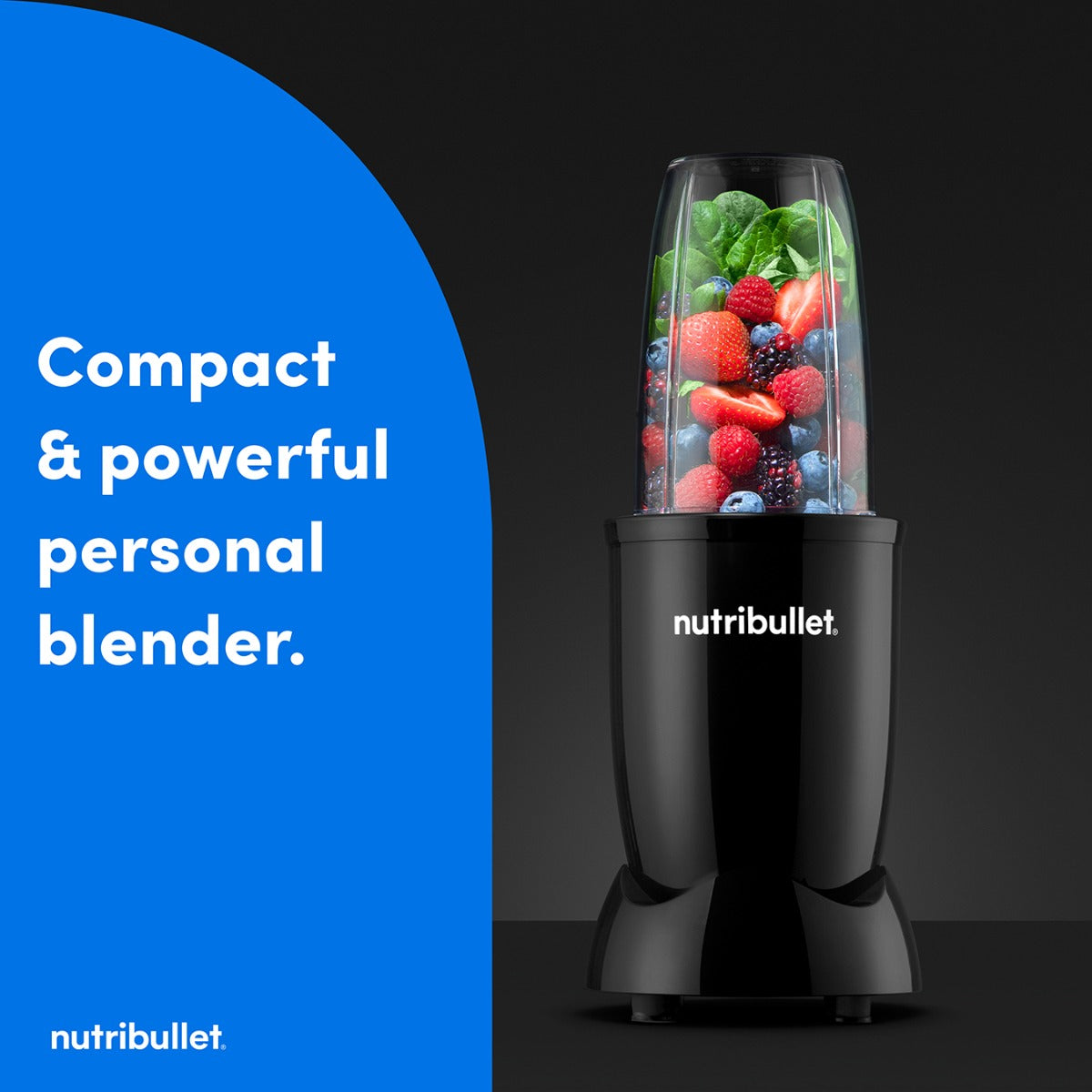 nutribullet 600 Series 3 Piece - Black (Outlet)