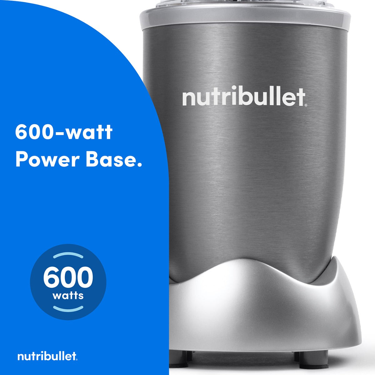 nutribullet 600 Series Deluxe 6-piece Kit - Graphite (Outlet)