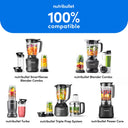 nutribullet 900ml Cup with Flip Top To-Go Lid