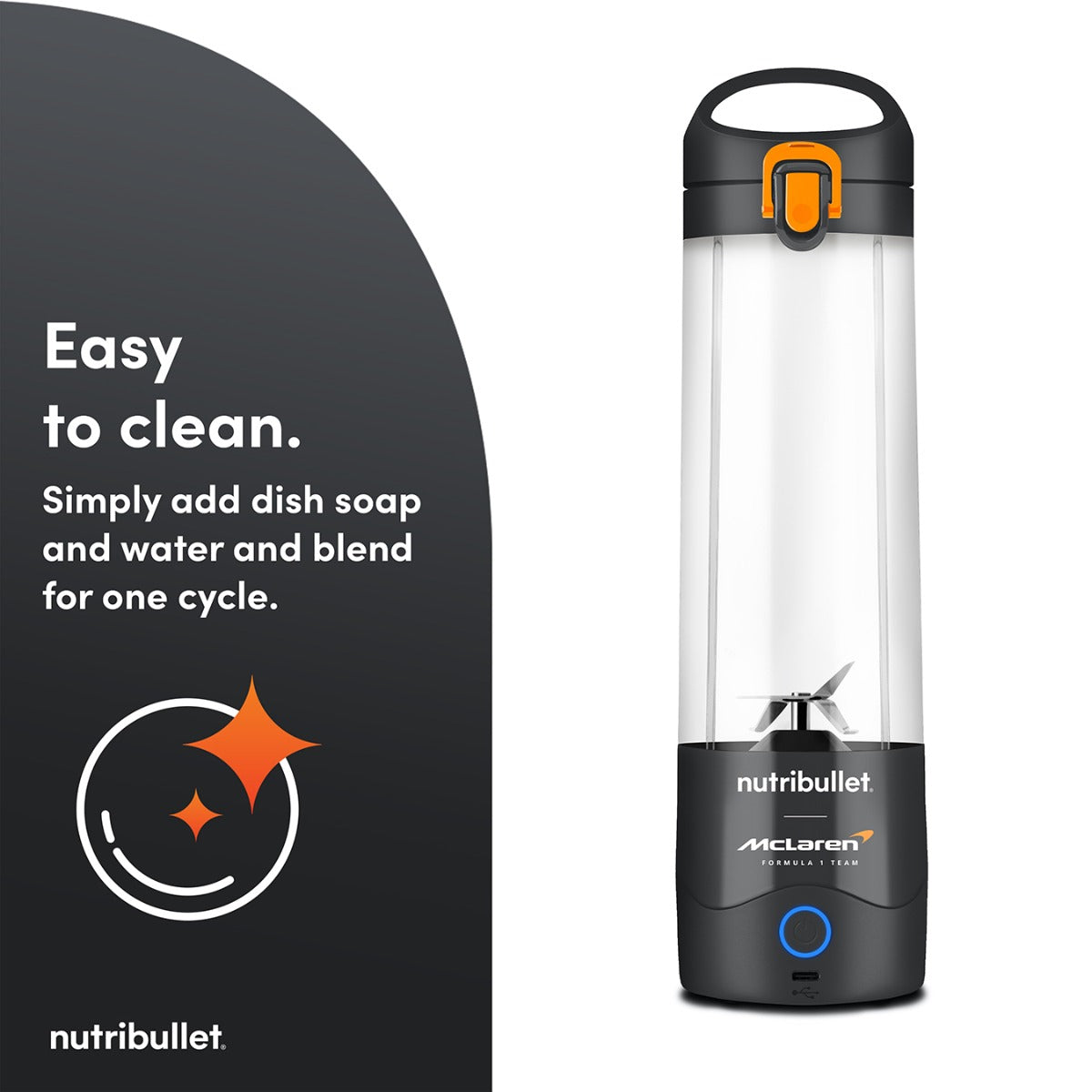 nutribullet x McLaren F1 Team Portable Blender - Grey (Outlet)