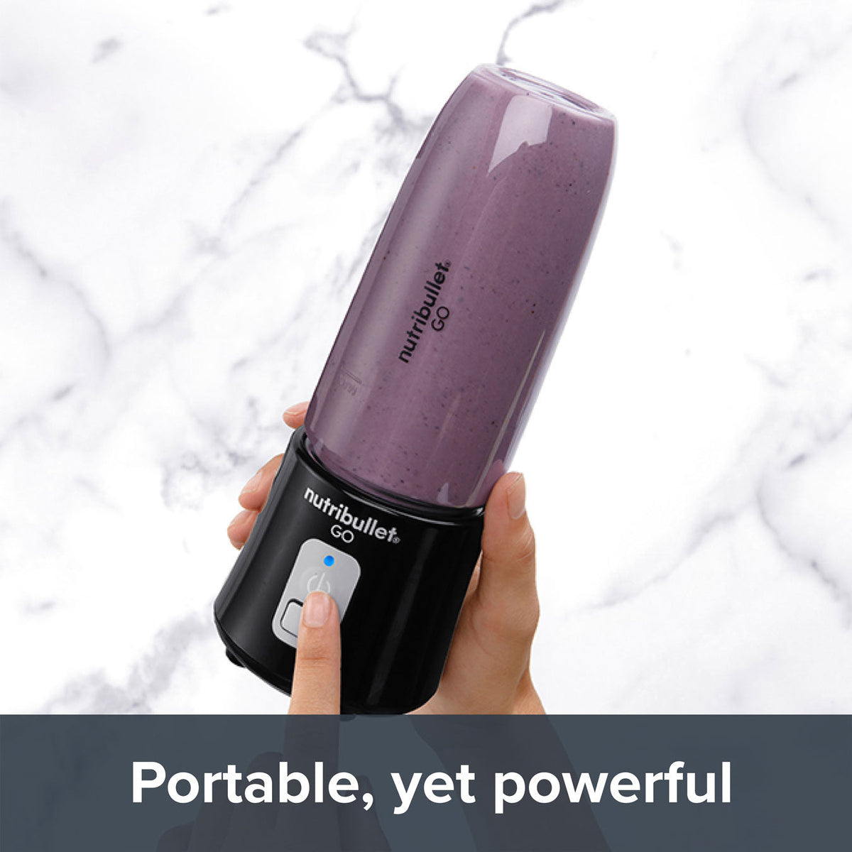 nutribullet GO Portable Blender - Silver (Outlet)