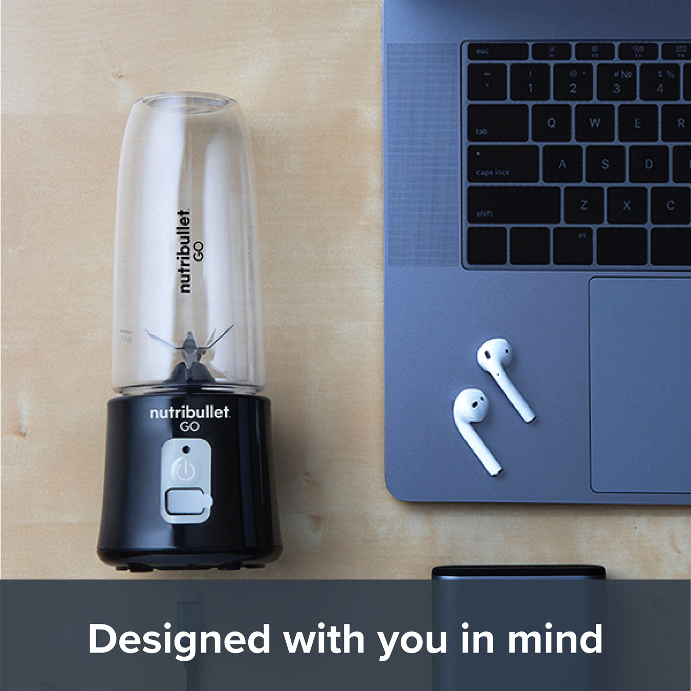 nutribullet GO Portable Blender - Silver (Outlet)