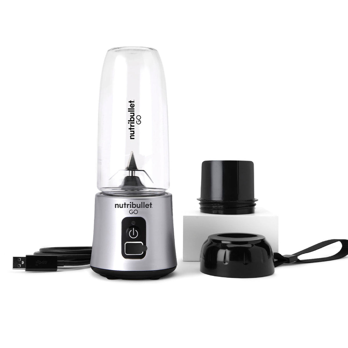 nutribullet GO Portable Blender - Silver (Outlet)