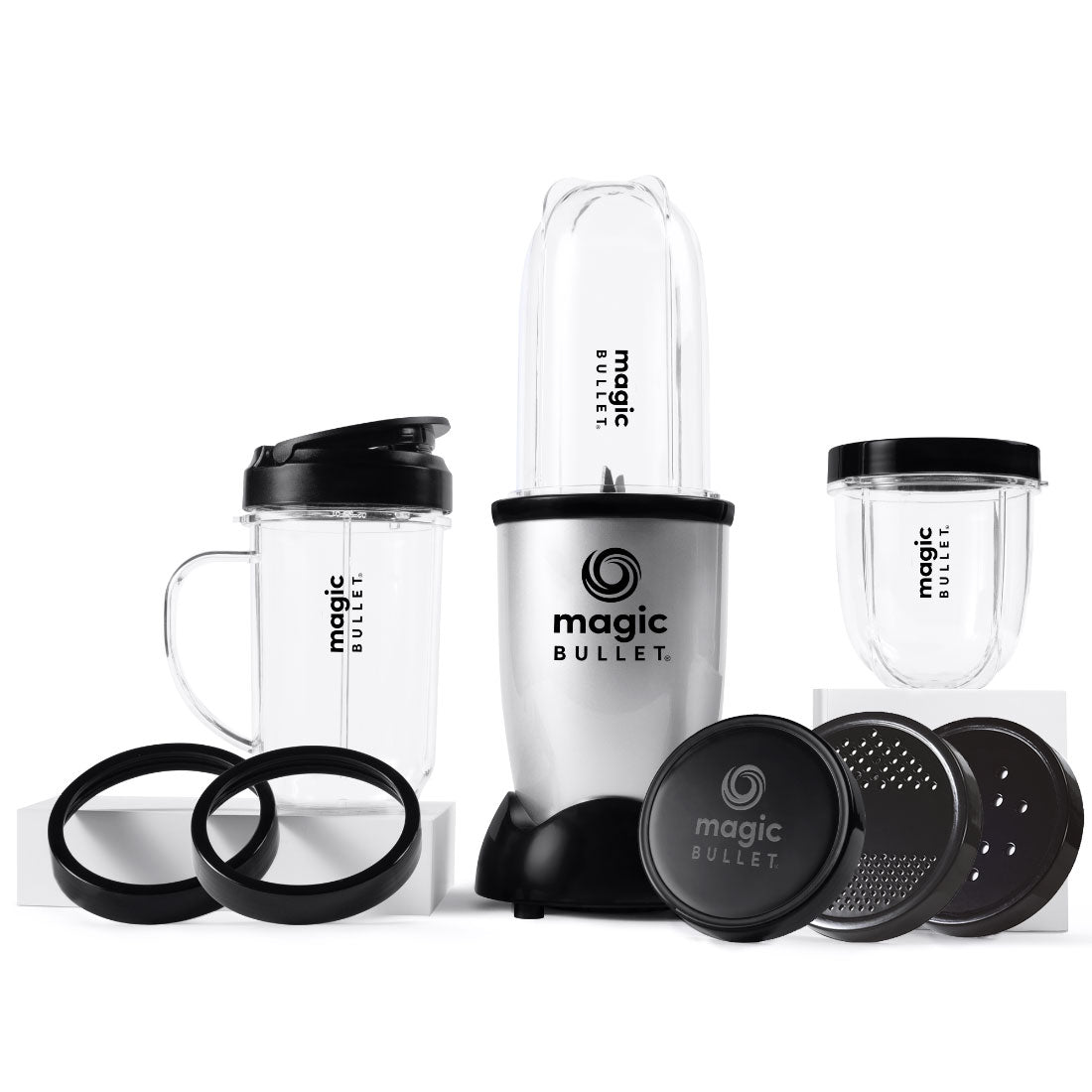 magic bullet Deluxe 10-Piece Set - Silver (Outlet)